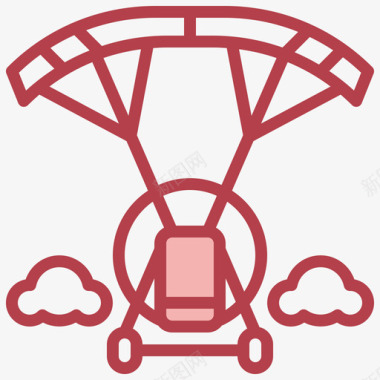 动力降落伞运输170其他图标图标
