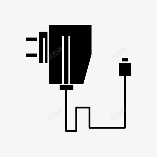 充电器电池充电器电子设备图标svg_新图网 https://ixintu.com 充电器 图标 字形 插头 电子设备 电池 硬件 移动