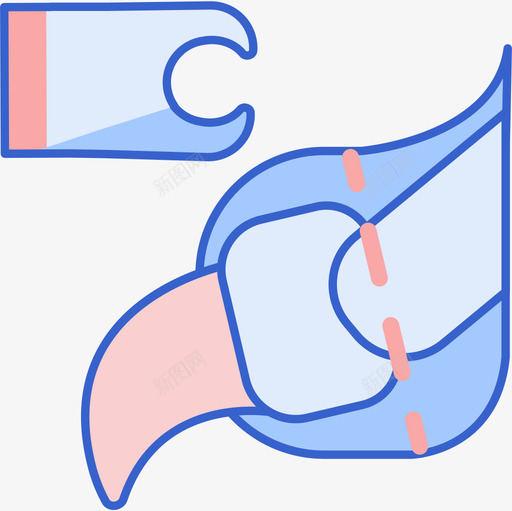 去爪兽医35线性颜色图标svg_新图网 https://ixintu.com 兽医35 去爪 线性颜色