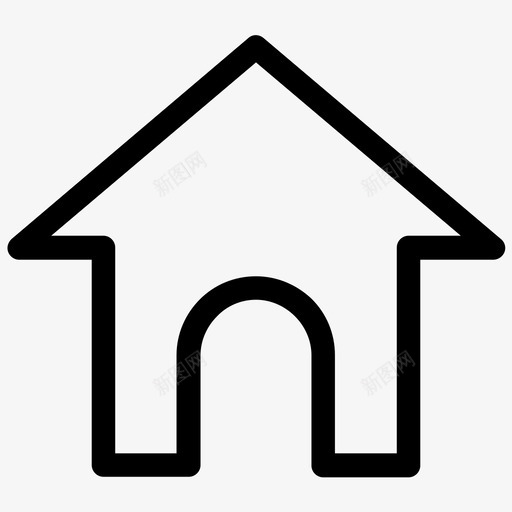 主页建筑仪表板图标svg_新图网 https://ixintu.com 主页 仪表板 图标 建筑 房子