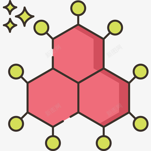 生物学在线教育26线颜色图标svg_新图网 https://ixintu.com 在线教育26 生物学 线颜色