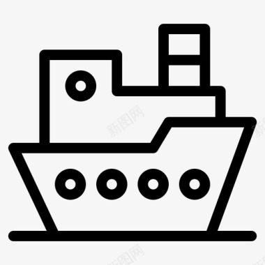 船轮船车辆图标图标