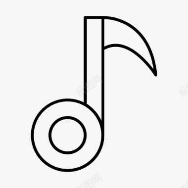音符旋律声音音乐铃声音符音频图标图标