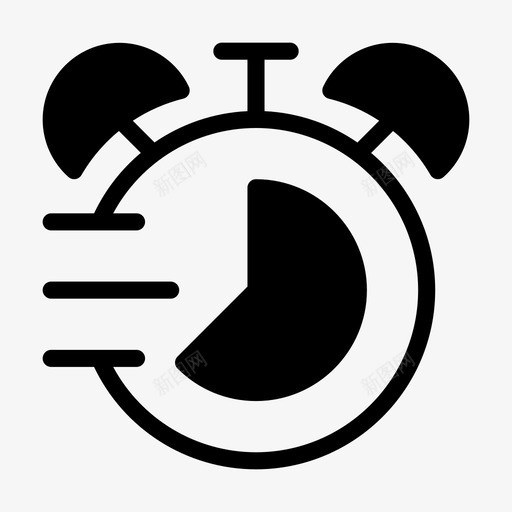 计时器秒表材料符号集27图标svg_新图网 https://ixintu.com 材料符号集27 秒表 计时器