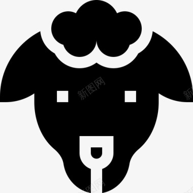 绵羊动物47填充图标图标