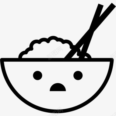 米饭美食家2直系图标图标