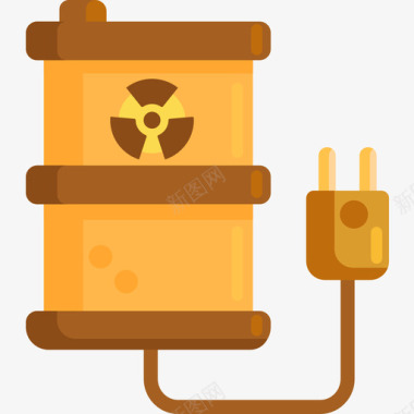 核能生态165平坦图标图标