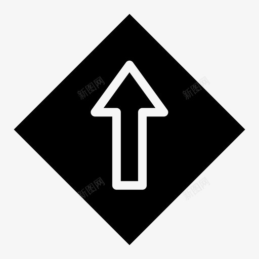 交通标志单向汽车配件图标svg_新图网 https://ixintu.com 交通标志 单向 汽车配件