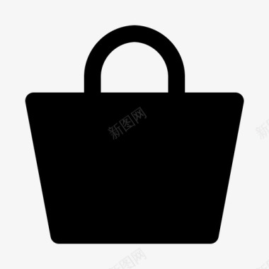 袋子箱子购物图标图标