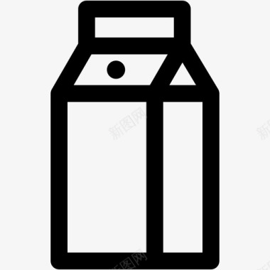 牛奶饮料健康图标图标