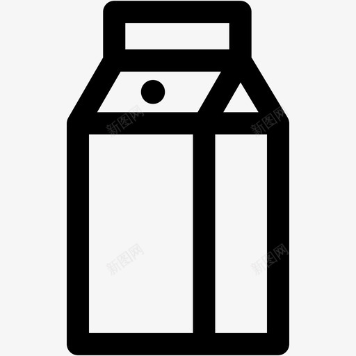 牛奶饮料健康图标svg_新图网 https://ixintu.com 健康 健康食品 牛奶 饮料