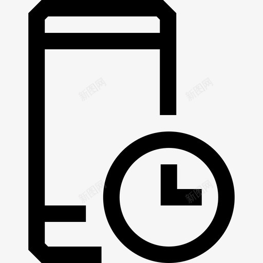 mob 27, clock, time,svg_新图网 https://ixintu.com mob 27  clock  time