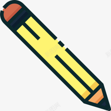 铅笔卡彭特24线颜色图标图标