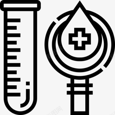 验血献血33直系图标图标