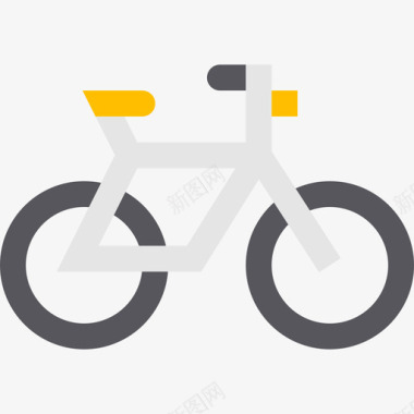 自行车生态184平板图标图标