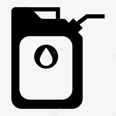 汽油罐罐石油图标图标