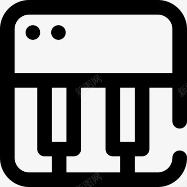 钢琴音乐107大纲图标图标