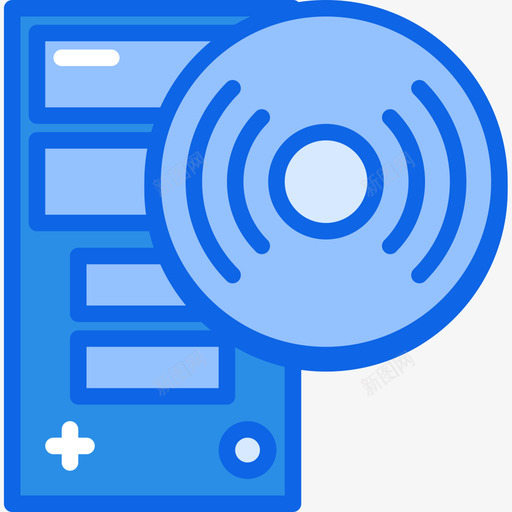 Pctech16蓝色图标svg_新图网 https://ixintu.com Pc tech 蓝色