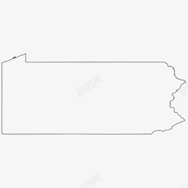 宾夕法尼亚州美国美利坚合众国图标图标