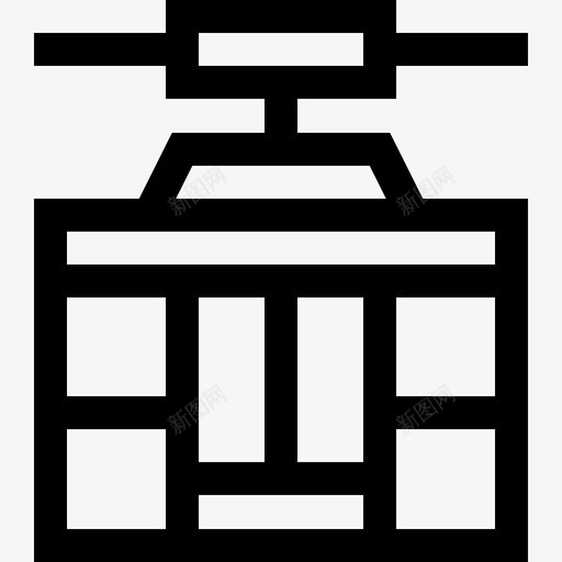 26号铁路直线缆车图标svg_新图网 https://ixintu.com 26号 直线 缆车 铁路