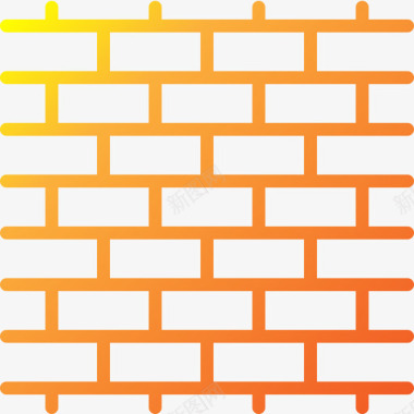 砖墙建筑168坡度图标图标