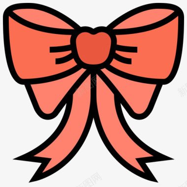 蝴蝶结缝76线颜色图标图标
