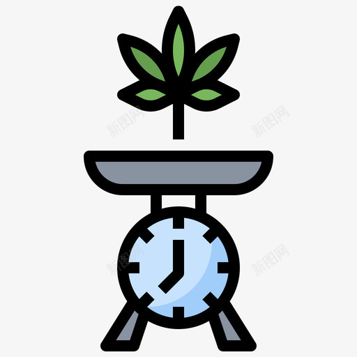 鳞片大麻9线状颜色图标svg_新图网 https://ixintu.com 大麻 线状 颜色 鳞片