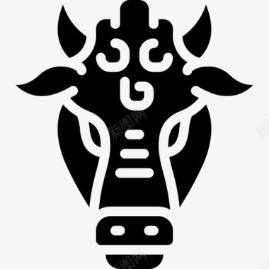 牛头怪希腊神话20填充图标图标