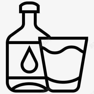 酒精饮料饮料饮料苏打水图标图标