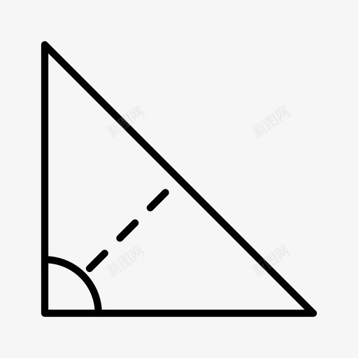 三角形绘图形状图标svg_新图网 https://ixintu.com 三角形 几何 形状 绘图