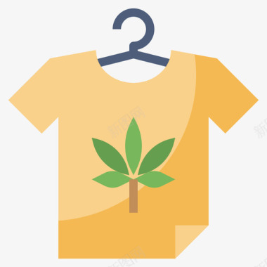 T恤大麻8平装图标图标