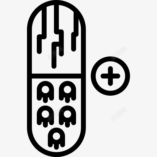 纳米机器人医疗技术7线性图标svg_新图网 https://ixintu.com 医疗 技术 机器人 纳米 线性