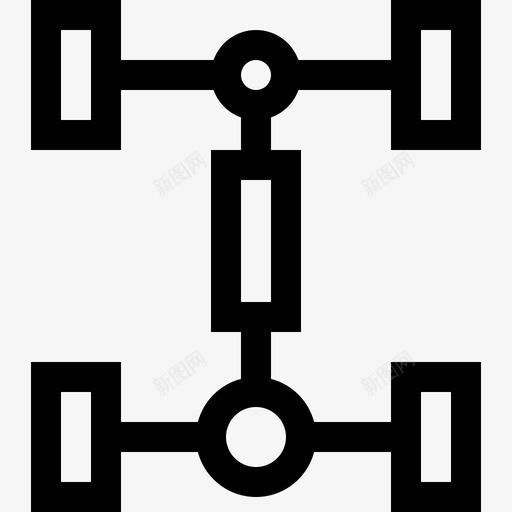 底盘汽车修理7直线型图标svg_新图网 https://ixintu.com 底盘 汽车修理7 直线型