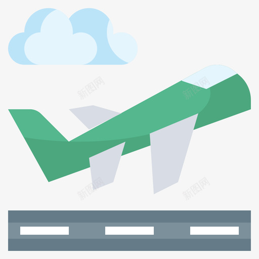 飞机机场79平的图标svg_新图网 https://ixintu.com 平的 机场79 飞机
