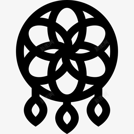 追梦者手工艺品2直线型图标svg_新图网 https://ixintu.com 手工艺品 直线 线型 追梦