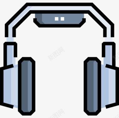 耳机杂项59线型颜色图标图标