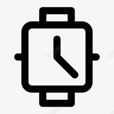 智能手表提醒时间图标图标