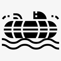 碰碰船碰碰船七月游乐园实心图标高清图片
