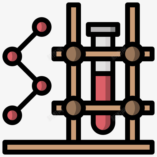 烧瓶学院20线性颜色图标svg_新图网 https://ixintu.com 学院 烧瓶 线性 颜色