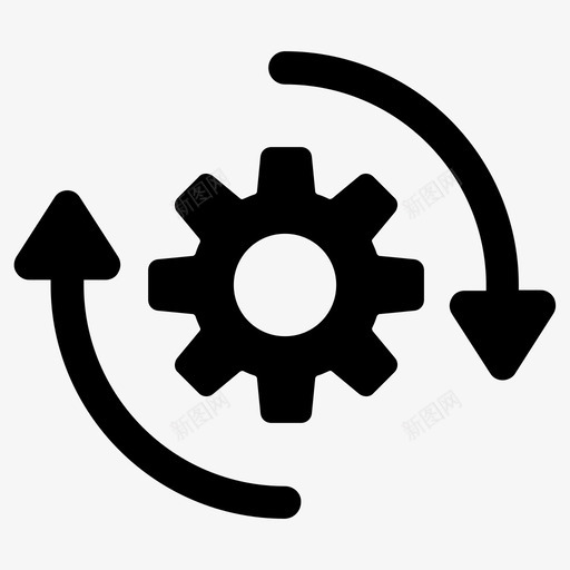 配置齿轮生产率图标svg_新图网 https://ixintu.com 旋压齿轮 生产率 配置 齿轮