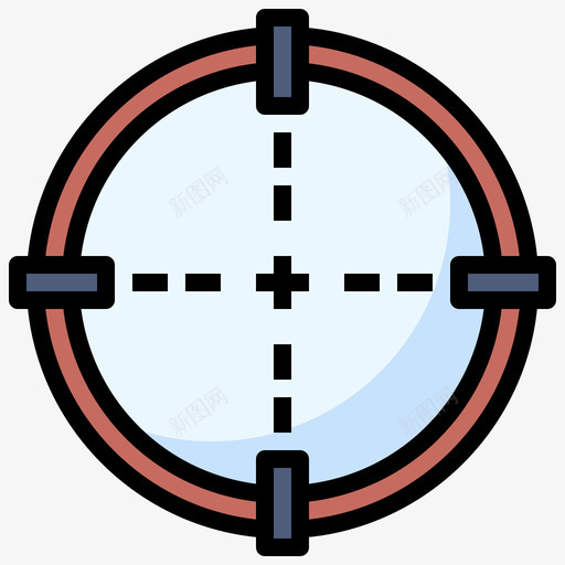 目标皇家战斗7线性颜色图标svg_新图网 https://ixintu.com 战斗 皇家 目标 线性 颜色