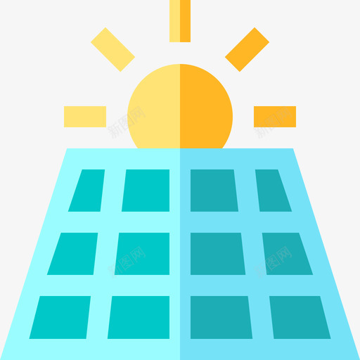 太阳能电池板机器人41平板图标svg_新图网 https://ixintu.com 太阳能电池板 平板 机器人41