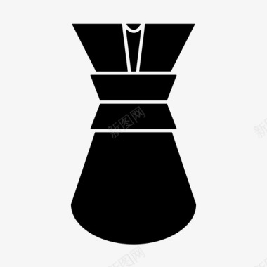 chemex咖啡酿造咖啡酿造咖啡设备雕文图标图标