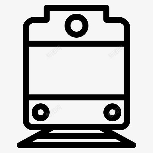 铁路运输车辆图标svg_新图网 https://ixintu.com 车辆 运输 铁路