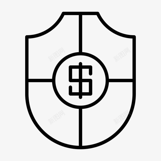 屏蔽业务防范保护图标svg_新图网 https://ixintu.com 业务 保护 屏蔽 应用程序 用户界面 防范
