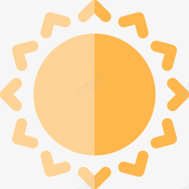 太阳墨西哥26平坦图标图标