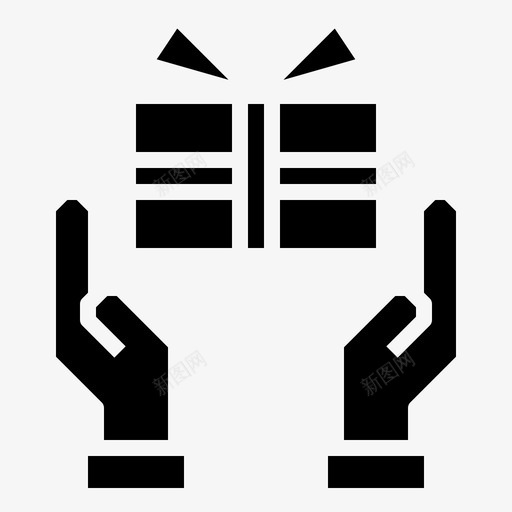 礼品购物中心3填充图标svg_新图网 https://ixintu.com 填充 礼品 购物中心3