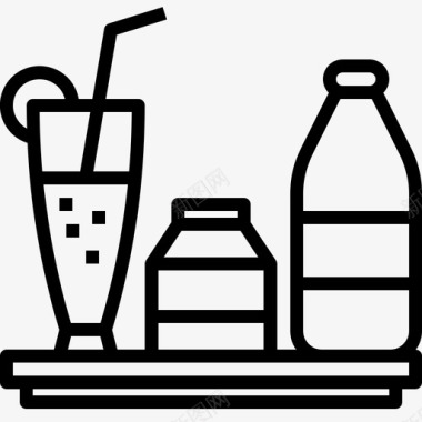 饮料果汁牛奶图标图标