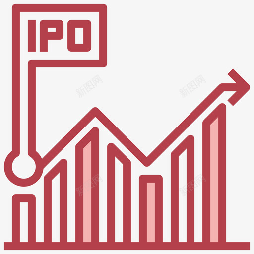 Ipo股票投资其他图标svg_新图网 https://ixintu.com Ipo 其他 股票投资