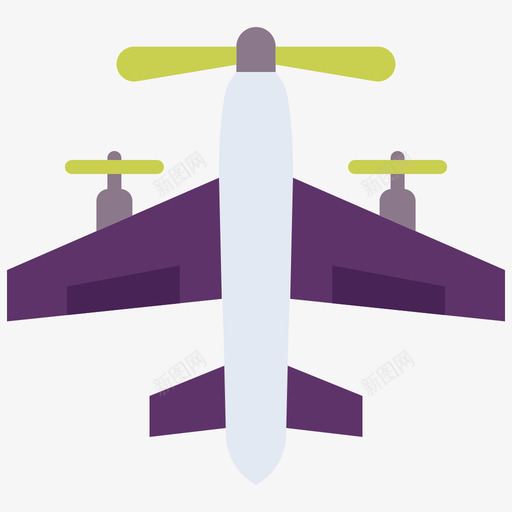 飞机航空39扁平图标svg_新图网 https://ixintu.com 扁平 航空39 飞机